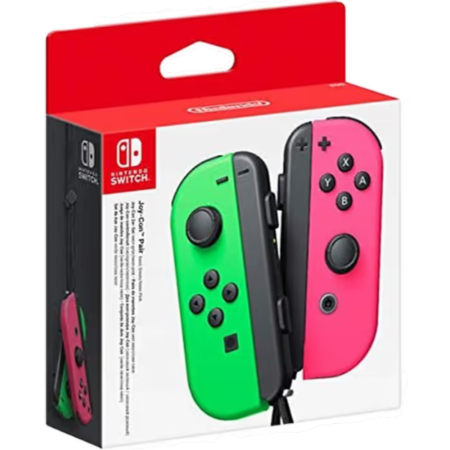 Nintendo Switch Joy-Con זוג בקרי שליטה ירוק/ורוד