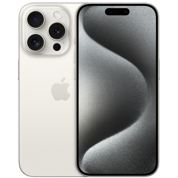 Apple iPhone 15 Pro 256GB אייפון צבע לבן