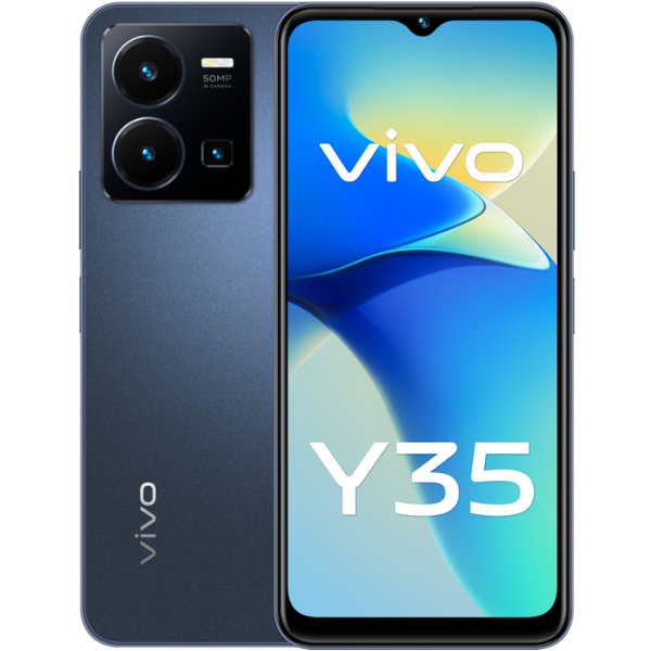 טלפון סלולרי Vivo Y35 בצבע כחול כוכבים
