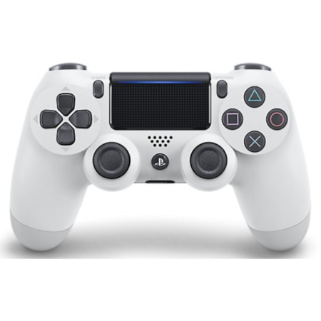 בקר משחק אלחוטי דור שני Sony PlayStation 4 DualShock 4 V2 צבע לבן