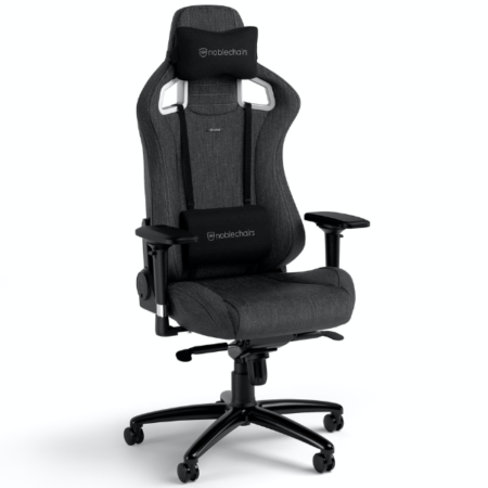 כיסא גיימינג NOBLECHAIRS EPIC TX בצבע אפור פחם