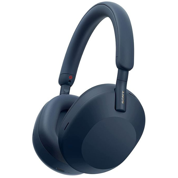אוזניות פרימיום מקצועיות מבטלות רעש צבע כחול Sony WH-1000XM5