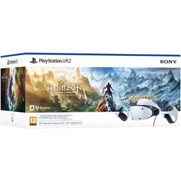 באנדל משקפי מציאות מדומה Sony PlayStation VR 2 + משחק Horizon Call of the Mountain