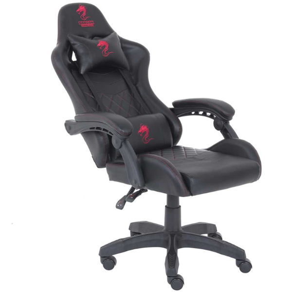 Dragon Ace PU Black כיסא גיימינג צבע שחור